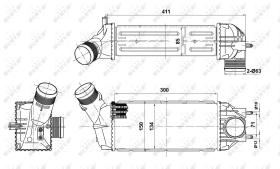 Nrf 30908 - CAC CITROEN C4 1.6 HDI 09-2004>