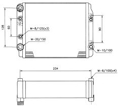 Nrf 31007 - REFRIGERADOR ACEITE AUDI AUDI V8 4.