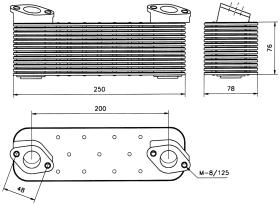  31049 - RADIADOR ACEITE MERCEDES 1226 AF 93