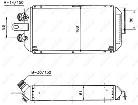 Nrf 31056 - RADIADOR ACEITE PORSCHE 911 77-