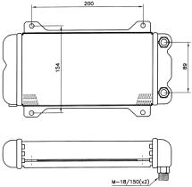 Nrf 31066 - REFRIGERADOR ACEITE OPEL SENATOR/M