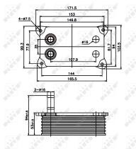  31071 - RADIADOR ACEITE FORD MONDEO 2.0 DDT