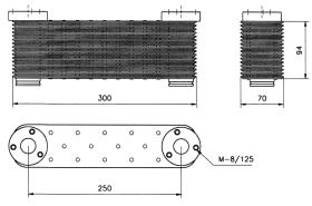 Nrf 31081 - REFRIGERADOR ACEITE VOITH 16 PLATES
