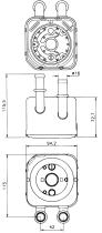 Nrf 31085 - REFRIGERADOR ACEITE FIAT DONUT