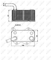  31172 - RADIADOR ACEITE AUDI A3 03-