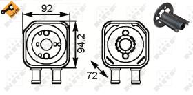 Nrf 31179 - RADIADOR ACEITE AUDI A6 01-