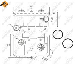  31181 - RADIADOR ACEITE MERCEDES 512D VARIO