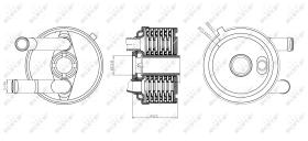  31187 - RADIADOR ACEITE VOLKSWAGEN JETTA