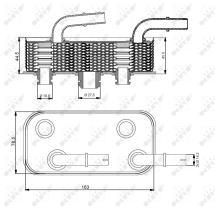 Nrf 31190 - RADIADOR ACEITE BMW 3-SERIES