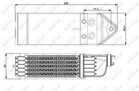 Nrf 31202 - RADIADOR ACEITE VW BEETLE 1.3 75-