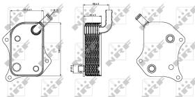 Nrf 31237 - RADIADOR ACEITE AUDI A4 2.0 11/2004