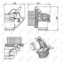  31238 - RADIADOR ACEITE FORD TRANSIT 2.2D 0