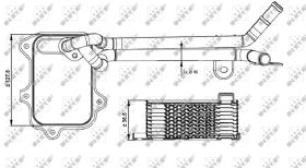  31261 - RADIADOR ACEITE VW GOLF 10/2008>