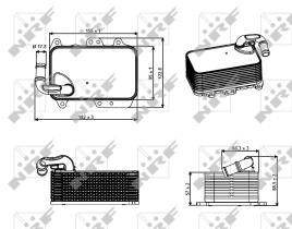 Nrf 31272 - RADIADOR ACEITE VW TOUAREG 05/2011>