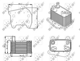  31276 - RADIADOR ACEITE MERCEDES C220 06/20