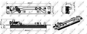 Nrf 31285 - RADIADOR ACEITE BMW X5 11/2006>