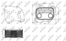  31286 - RADIADOR ACEITE BMW 1 SERIE 11/2010