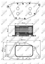 Nrf 31287 - RADIADOR ACEITE MINI 12/2013>