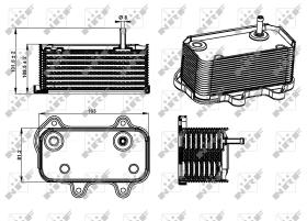 Nrf 31291 - RADIADOR ACEITE PORSCHE 911 08/1997