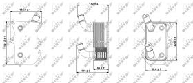 Nrf 31299 - RADIADOR ACEITE KIA SPORTAGE 06/201