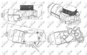  31328 - RADIADOR ACEITE CITROEN BERLINGO 1.