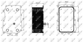  31335 - RADIADOR ACEITE DAF XF 2002> / DAF