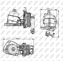 Nrf 31354 - RADIADOR ACEITE LAND ROVER RANGE RO