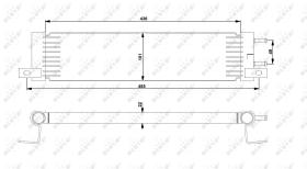Nrf 31359 - RADIADOR ACEITE MERCEDES ML 270 CDI