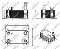 Nrf 31362 - RADIADOR ACEITE VW PASSAT 07/2005>