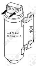 Nrf 33053 - SECADOR OPEL VAUXHALL CALIBRA 89-