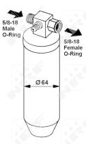 Nrf 33068 - SECADOR PEUGEOT 205 83-