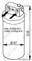 Nrf 33104 - SECADOR OPEL VAUXHALL OMEGA 94-