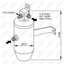 Nrf 33145 - SECADOR CITROEN BERLINGO 96-