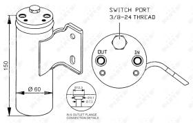 Nrf 33179 - SECADOR MAZDA 323 94-