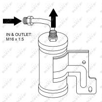 Nrf 33180 - SECADOR MAZDA 626 91-