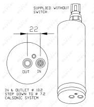 Nrf 33181 - SECADOR NISSAN ALMERA 00-