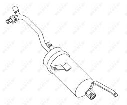 Nrf 33189 - SECADOR FORD KA 96-