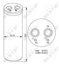 Nrf 33205 - SECADOR AUDI A4 00-