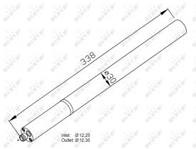 Nrf 33211 - SECADOR AUDI A3 03-