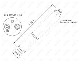 Nrf 33224 - SECADOR NISSAN 350Z 02-