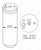 Nrf 33293 - SECADOR MERCEDES ML230 (W163) 98-