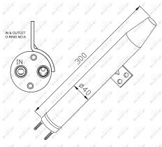 Nrf 33306 - SECADOR KIA SORENTO 02-