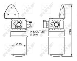 Nrf 33334 - SECADOR AUDI A8 02-10