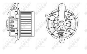  34166 - VENTILADOR INTERIOR FORD B-MAX 2012