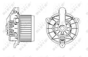  34167 - VENTILADOR INTERIOR FORD B-MAX 2012