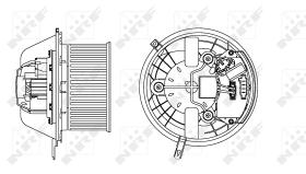 Nrf 34169 - VENTILADOR INTERIOR BMW X3 X-DRIVE