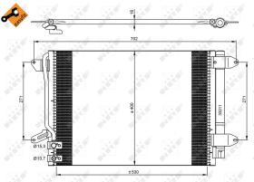 Nrf 350028 - CONDENSADOR VW BEETLE/JETTA 10-