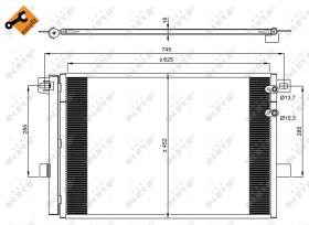  350041 - CONDENSADOR VW AMAROK 2.0 TDI 11/09