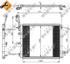  350047 - CONDENSADOR HYUNDAI ATOS 04-