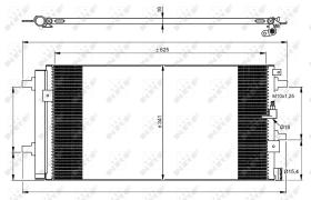 Nrf 350060 - CONDENSADOR AUDI RS5 10-